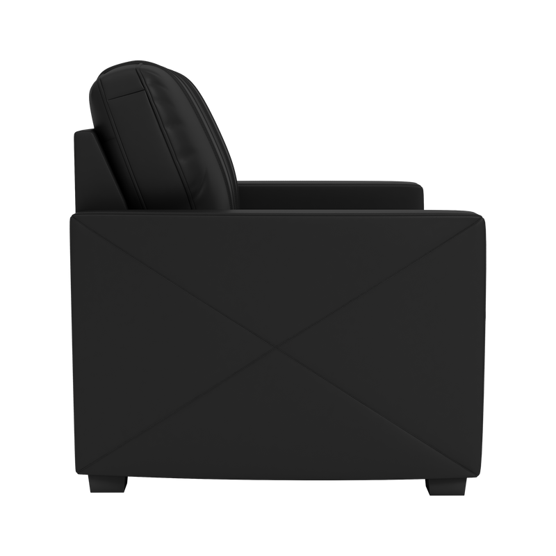 Silver Loveseat with Bowling Logo Panel