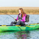 Low Back Folding Padded Boat Seat with 4 Bolts for Outdoor Adventures-Camouflage by LJGDeals