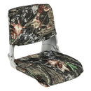 Low Back Folding Padded Boat Seat with 4 Bolts for Outdoor Adventures-Camouflage by LJGDeals