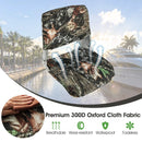 Low Back Folding Padded Boat Seat with 4 Bolts for Outdoor Adventures-Camouflage by LJGDeals