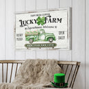 Lucky Farm St. Patrick's Day Sign