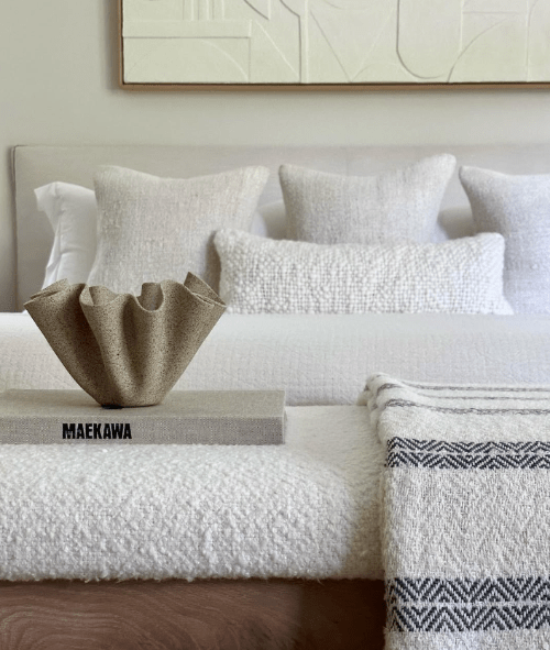 Alma Cable Knit Throw Pillow, photo 2 of 11