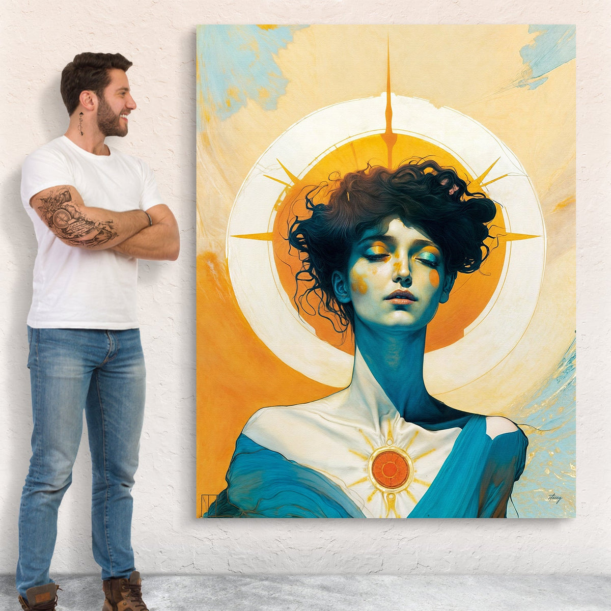 Canvas Print: "Luminous Reverie", photo 4 of 6