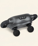 LX26 2 Head Deep Tissue Massager, Charcoal Black