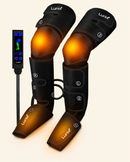 LX10 Full Leg Compression Massager Upgraded, Charcoal Black