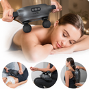 LX26 2 Head Deep Tissue Massager, Charcoal Black
