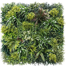 Lush Spring Artificial Vertical Garden Green Wall Panel 40×40in 11 SQ FT – UV Resistant – Commercial Grade by Designer Plants USA