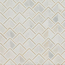 MSI Luxor Kona Gold Stone Metal Mosaic Wall and Floor Tile 9.72"x13.66"