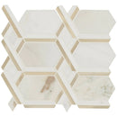 MSI Luxor Royal Link Gold Stone Metal Mosaic Wall and Floor Tile 11.61"x12.2"