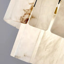 Luxurious Cascading Snow Plaster Chandelier