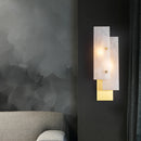 Rectangular Alabaster Wall Lamp