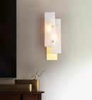 Rectangular Alabaster Wall Lamp