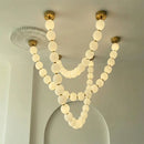 Luxurious Pearl Necklace Chandelier