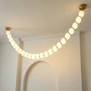 Luxurious Pearl Necklace Chandelier