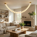 Luxurious Pearl Necklace Chandelier