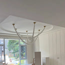 Luxurious Pearl Necklace Chandelier