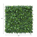 Lavender Fields Artificial Vertical Garden Green Wall Panel 40×40in 11 SQ FT – UV Resistant – Commercial Grade