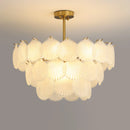 Luxury Shell Glass Chandelier