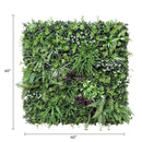 Tropical Vista Artificial Vertical Garden Green Wall Panel 40×40in 11 SQ FT – UV Resistant – Commercial Grade