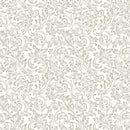 Gray Baroque Wallpaper - Modern Damask Design