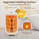 40L Towel Warmer Luxury Hot Towel Bucket with 2 Heating Temperatures-White by LJGDeals