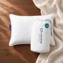 Down And Feather Travel Pillow - Made In Canada