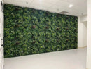 Lush Spring Artificial Vertical Garden Green Wall Panel 40×40in 11 SQ FT – UV Resistant – Commercial Grade by Designer Plants USA