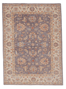 Chobi Farahan (4'00"x5'06") lavendar-gray/ivory