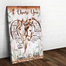 I Choose You Couple Horse Sign