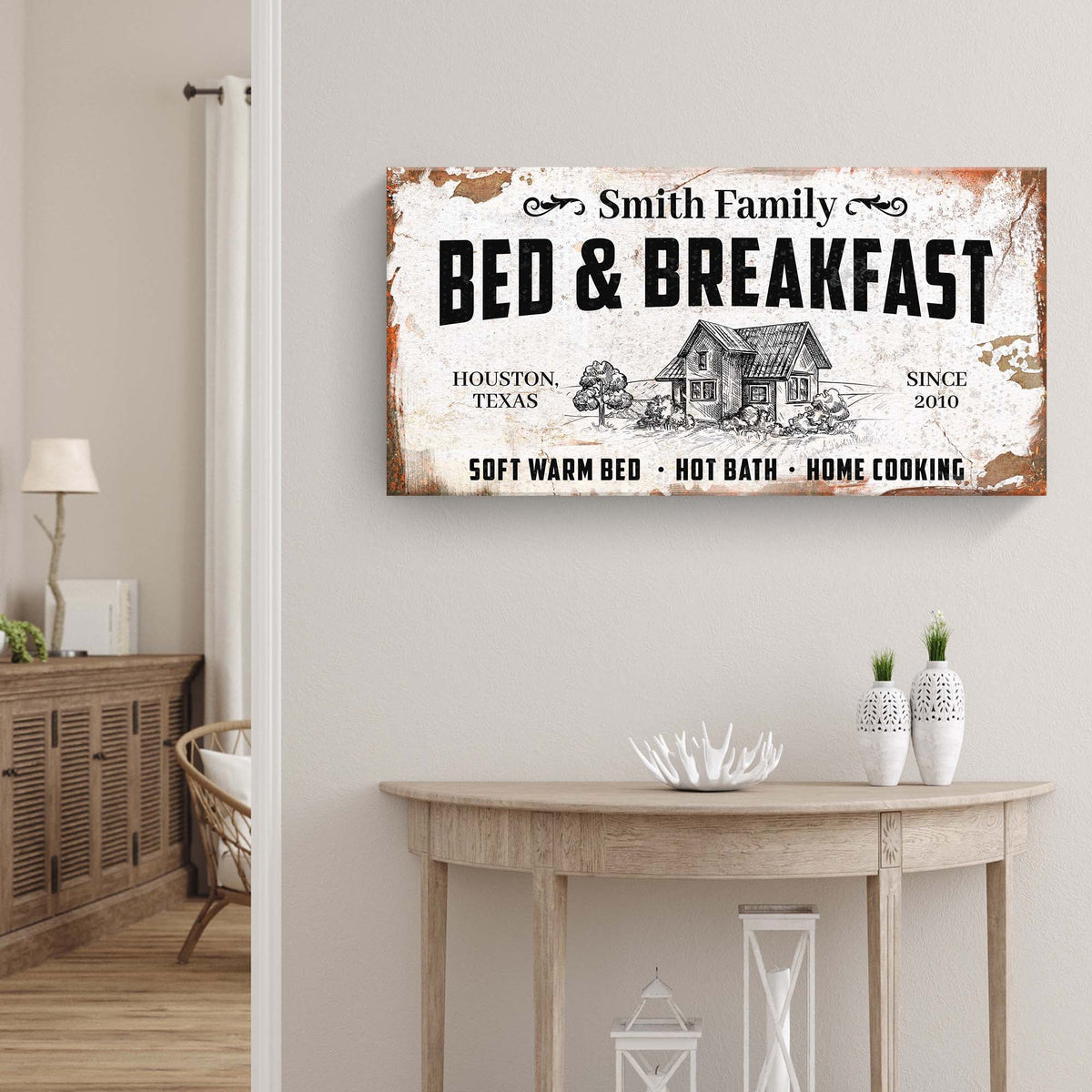 Bed and Breakfast Sign, photo 2 of 5