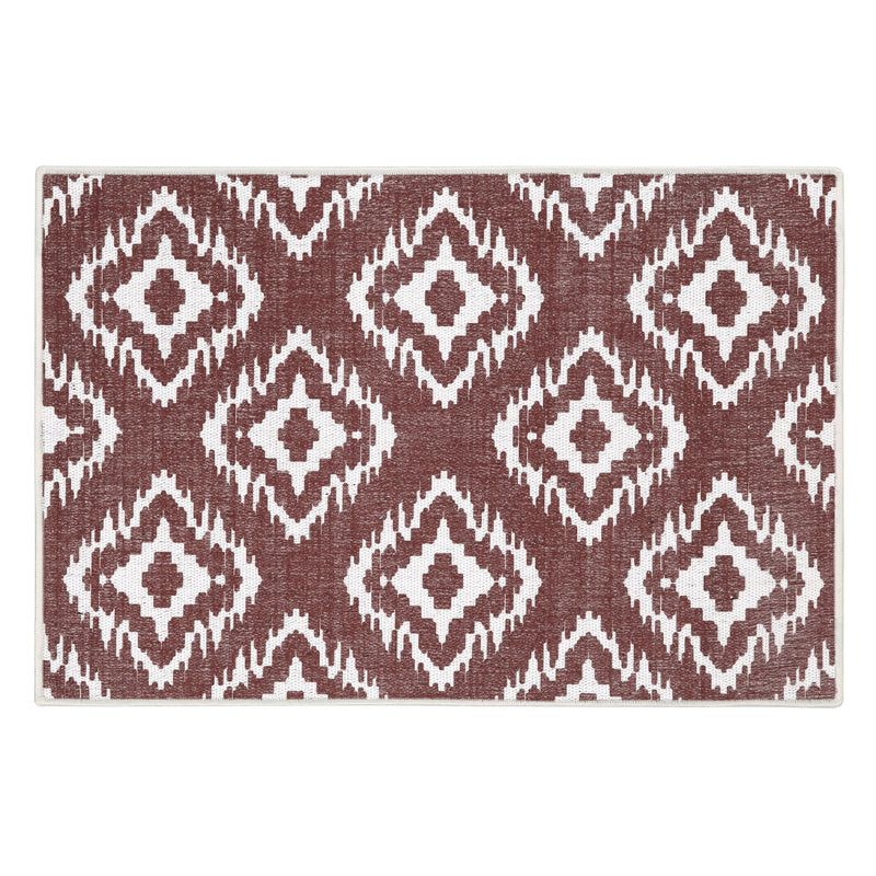 Sussexhome Tetra One Collection 2 x 3 Foot Heavy Duty Low Pile  Landing Rug Runner
