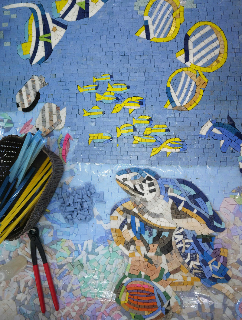 Wabasso Coastal Beach - Mosaic Art