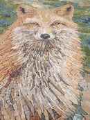 Animal Mosaic Art - Le Renard | Luxury Handcrafted Stone Art