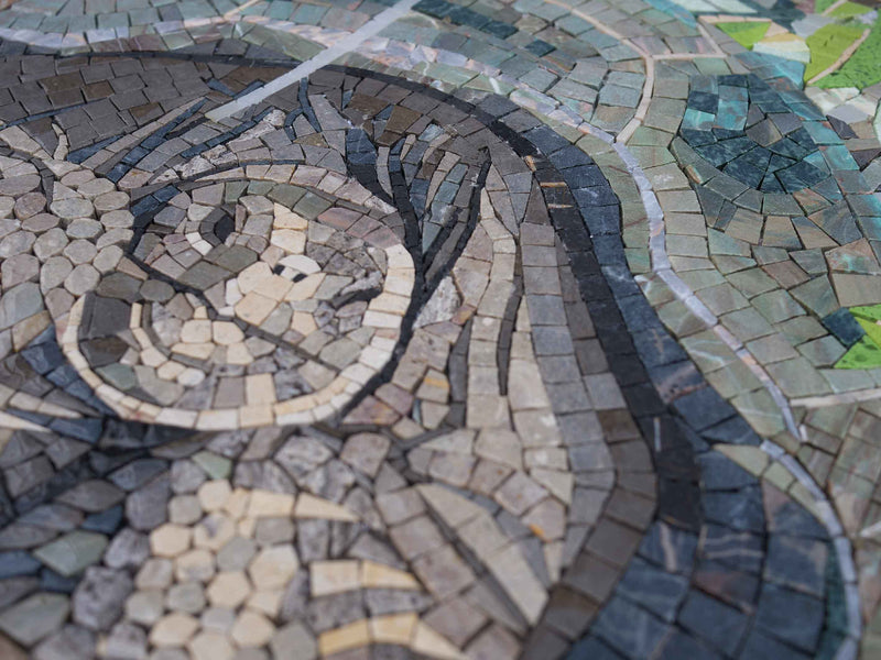 Turtle Adventure Mosaic Art