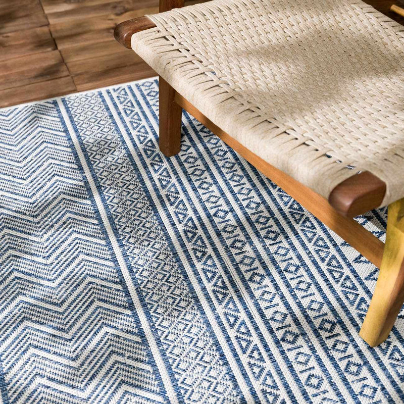 Madras Green All Over Performance Rug