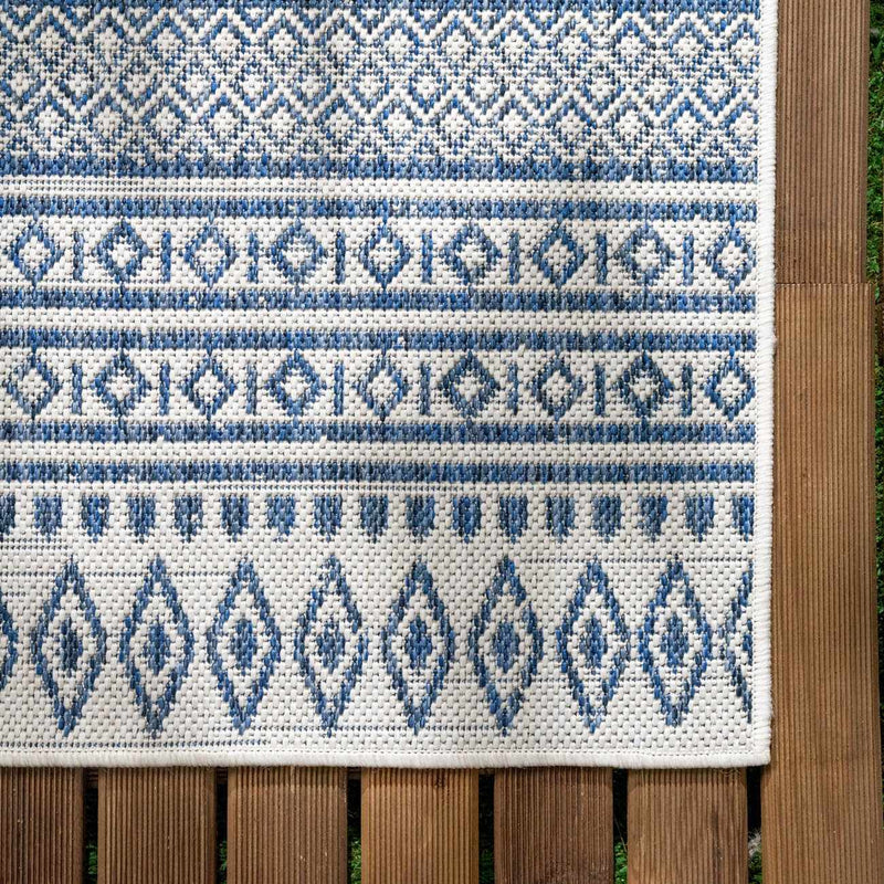 Madras Green All Over Performance Rug