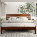 Acacia Emery Solid Wood Bed Frame - Stylish and Durable Acacia Wood Design for Your Bedroom