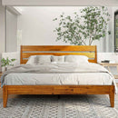 Acacia Emery Solid Wood Bed Frame - Stylish and Durable Acacia Wood Design for Your Bedroom