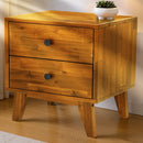Silvia Solid Wood Nightstand by Megsu