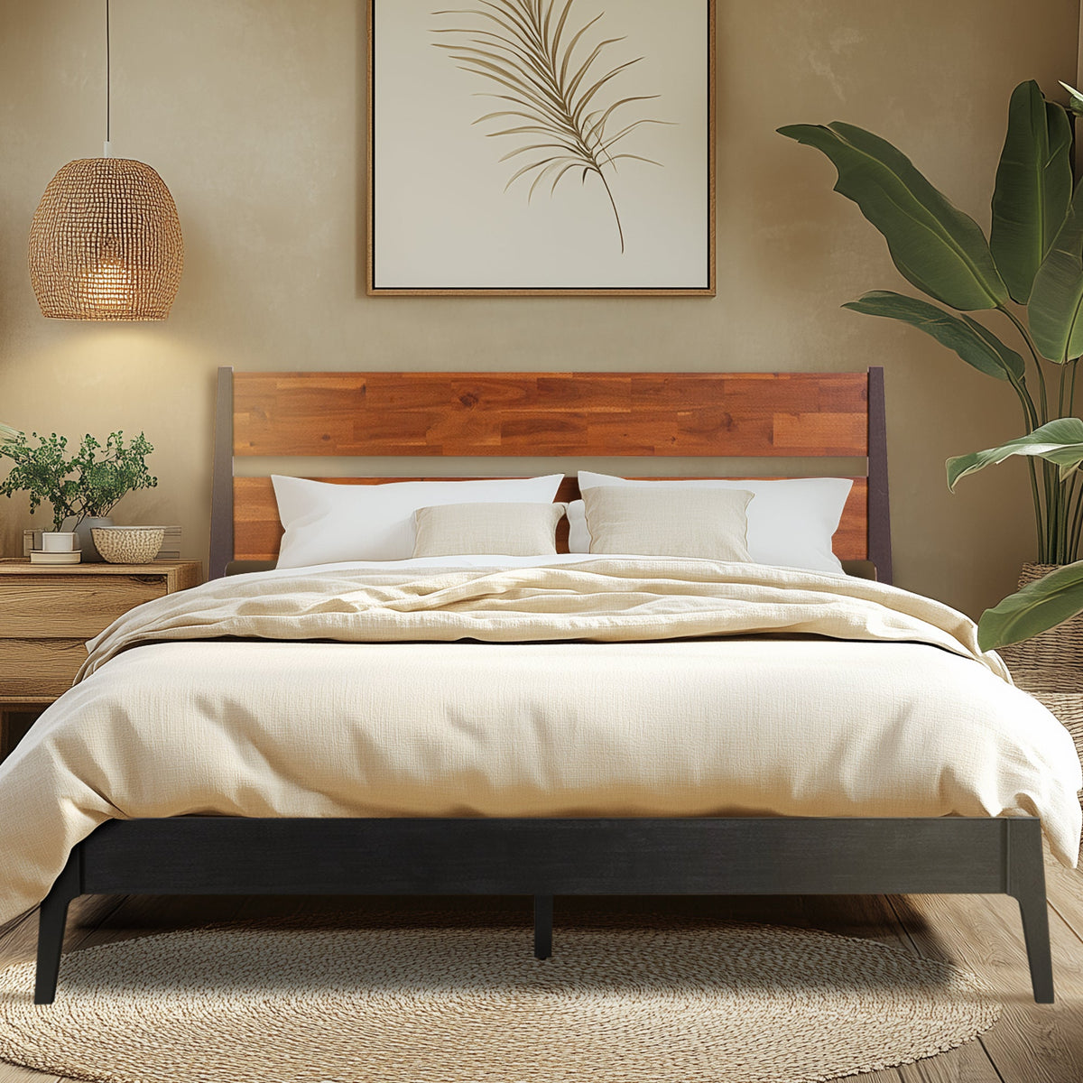 Callisto Solid Wood Bed Frame, photo 2 of 23