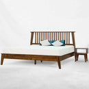 Acacia Kaylin Bed Frame & Nightstand Set for a Stylish Bedroom