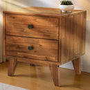 Silvia Solid Wood Nightstand by Megsu