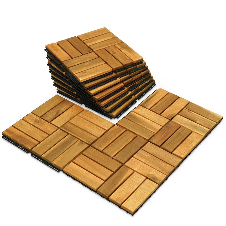 Solid Wood Deck Tiles Set 10, photo 10 of 18