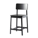 Minimalist Solid Wood Counter Stool, Set of 2