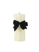 Beeswax Drip Pillar Candle 4.5 Inch Diameter by Weston Table