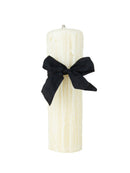 Beeswax Drip Pillar Candle 4.5 Inch Diameter by Weston Table