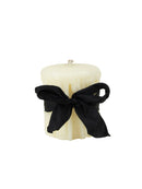 Beeswax Drip Pillar Candle 4.5 Inch Diameter by Weston Table
