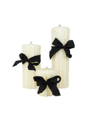 Beeswax Drip Pillar Candle 4.5 Inch Diameter by Weston Table
