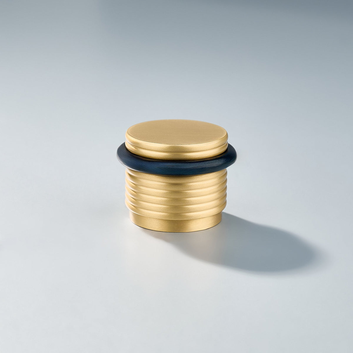 Bastion - Knurled Ring Solid Brass Door Stops, photo 4 of 11