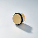 Bastion - Classic Knurled Solid Brass Door Stops